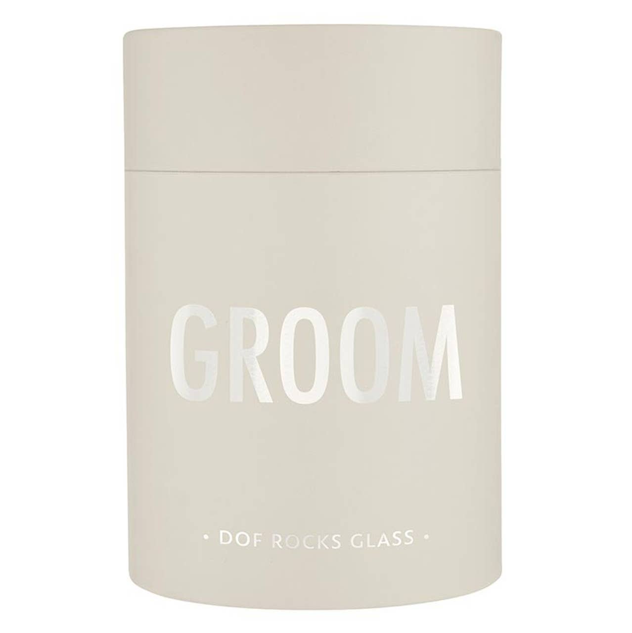 DOF Rocks Glass - Groom: Material