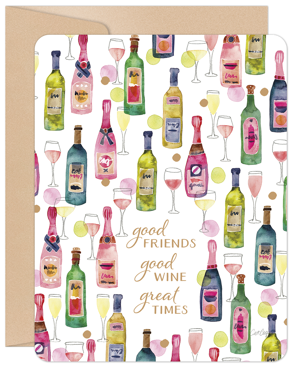 Good Times Blank Friendship Card