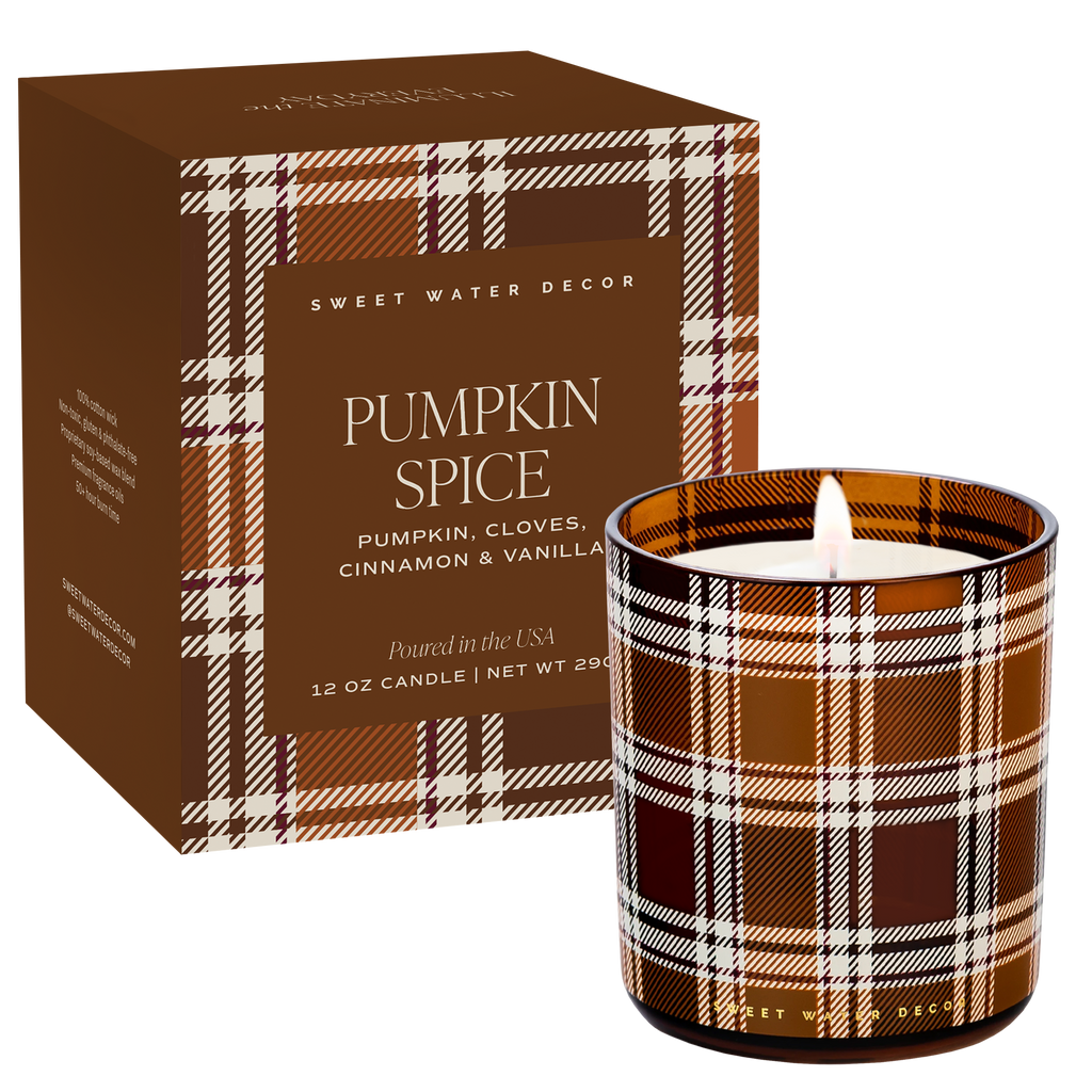 *NEW* Pumpkin Spice 12 oz Boxed Soy Candle - Fall Decor