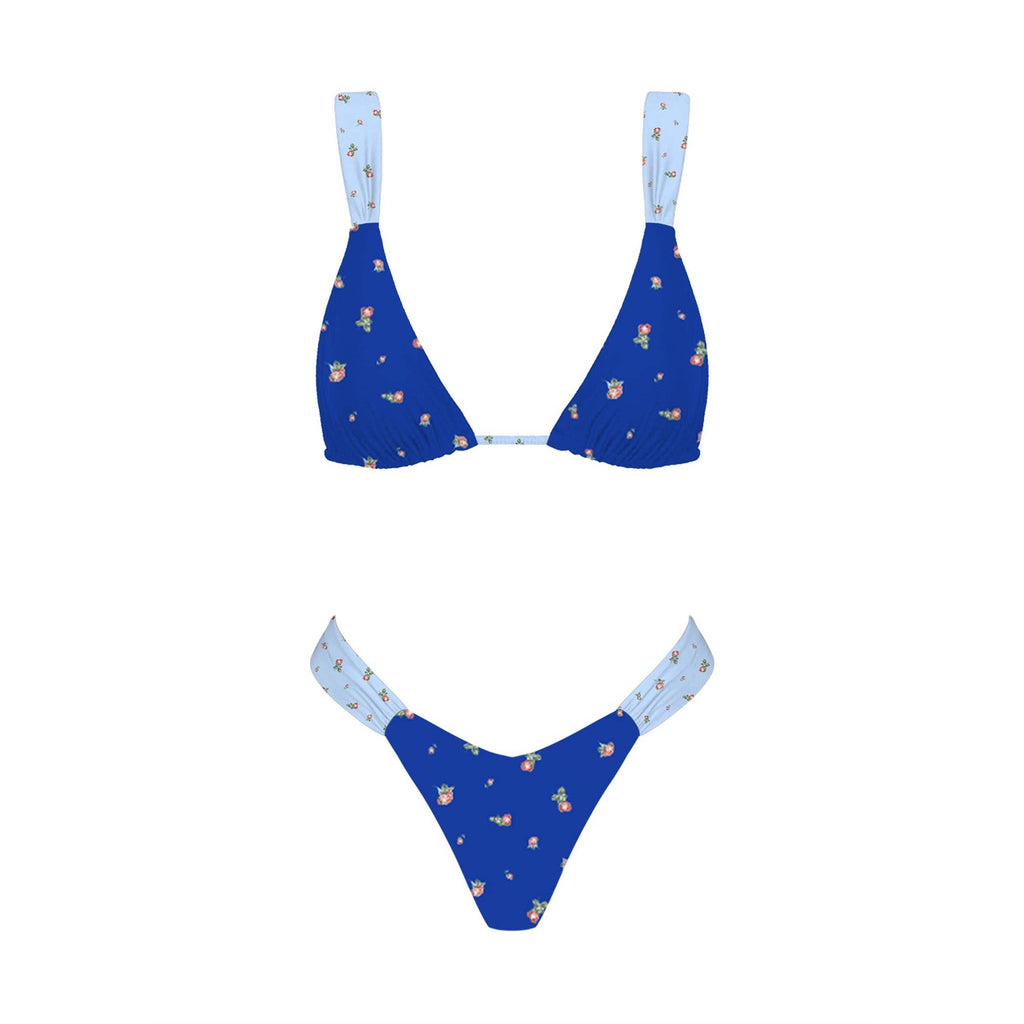 Summer Romance Bikini Set: DOUBLEBLU / S-M-L(3-2-1)