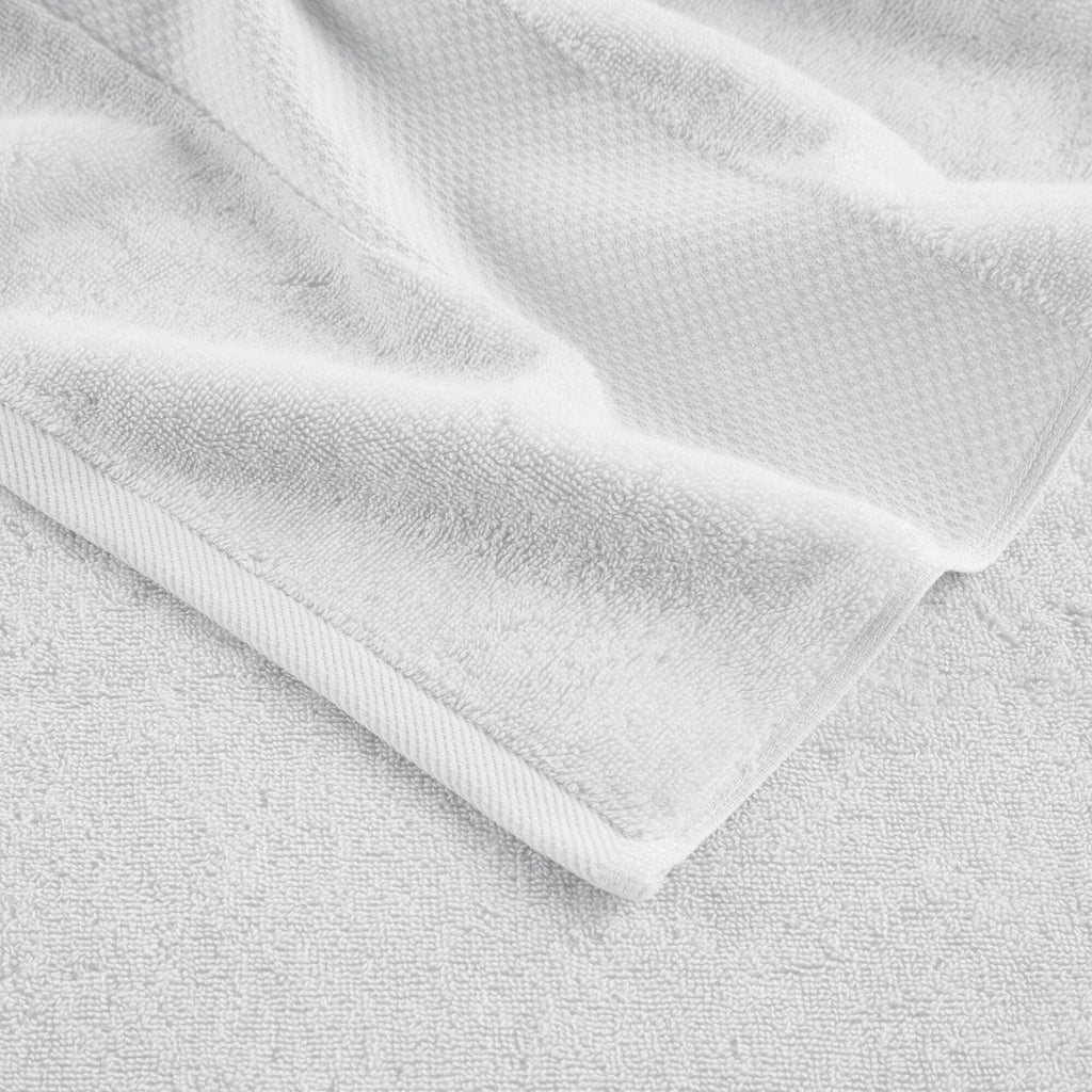 Turkish 600gsm Cotton 2-Piece Bathroom Sheet Set, White