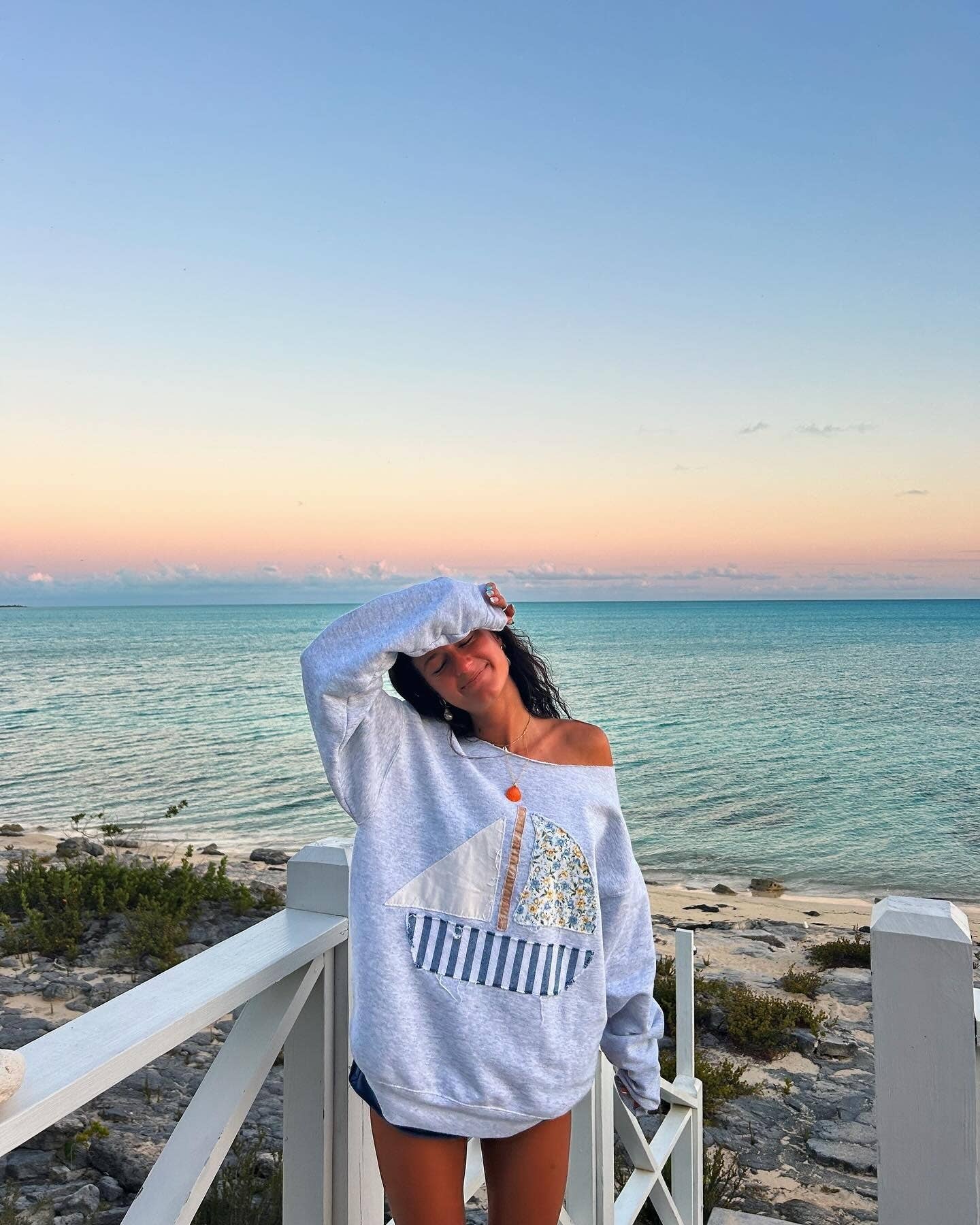 Sail Away Long Sleeve Top