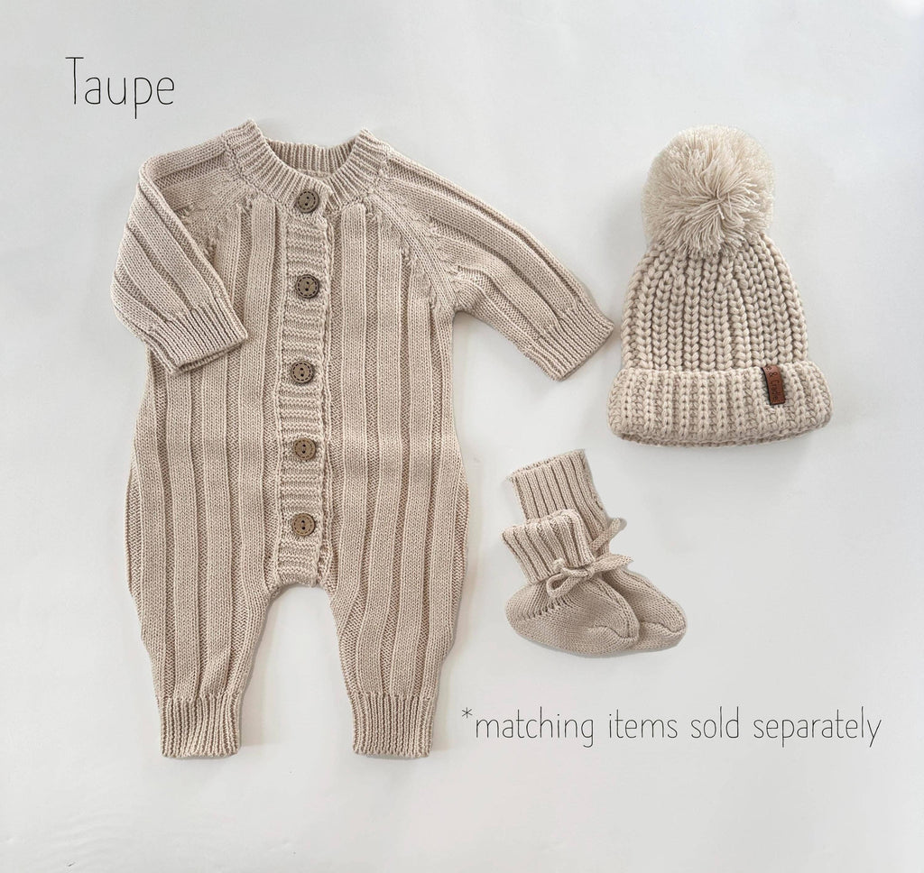 Milo Jumpsuit: Taupe