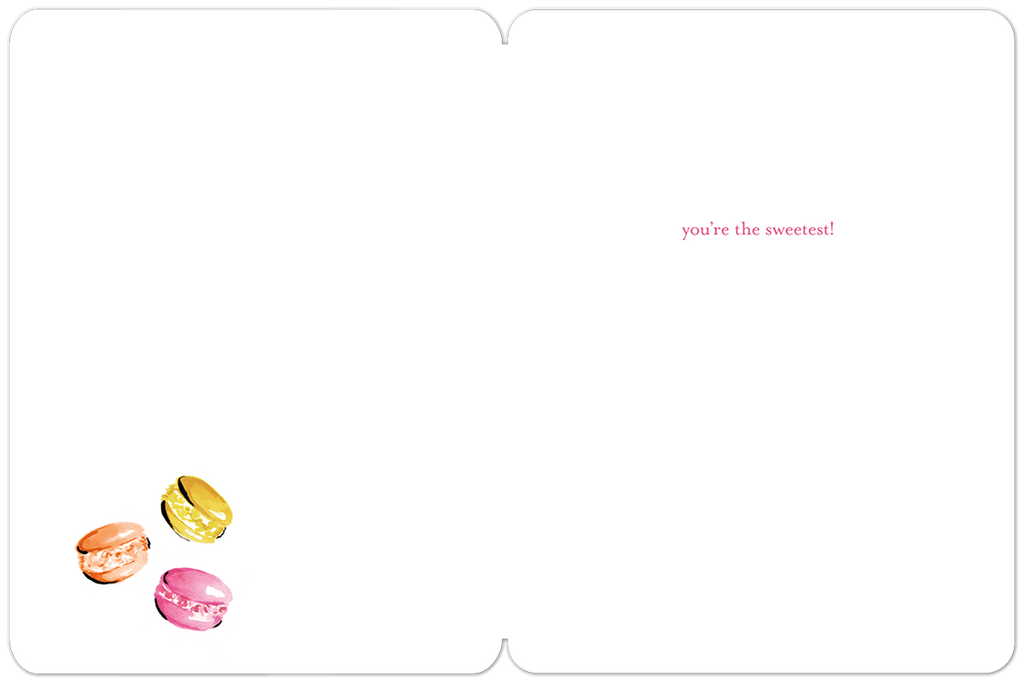 Merci Bouquet Thank You Card