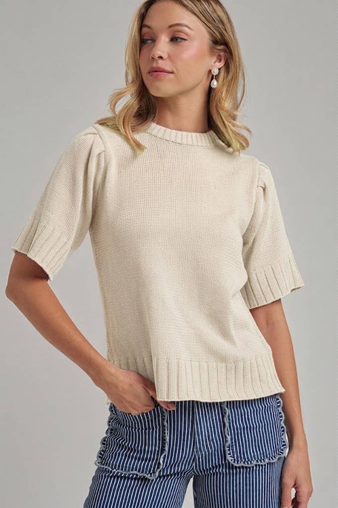 EASY CASUAL FALL TRANSITION SWEATER TOP