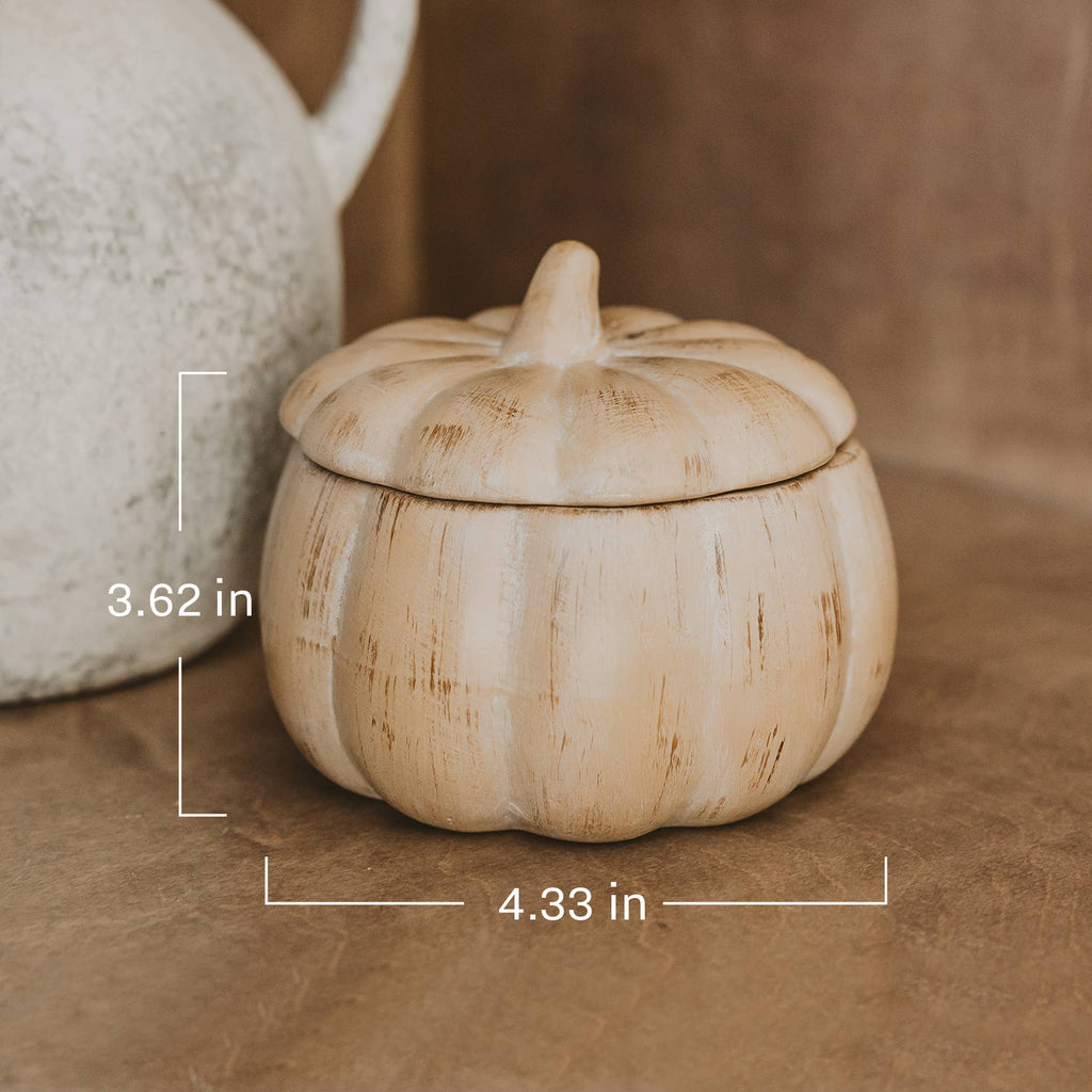 *NEW* Pumpkin Spice Soy Candle - 8 oz Pumpkin Jar, Fall Gift