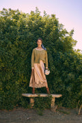 Autumn Grace Midi Skirt
