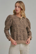 Golden Hour Leopard Knit