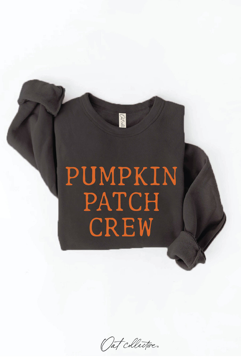 PUMPKIN PATCH CREW Graphic Sweatshirt: HEATHER DUST / M