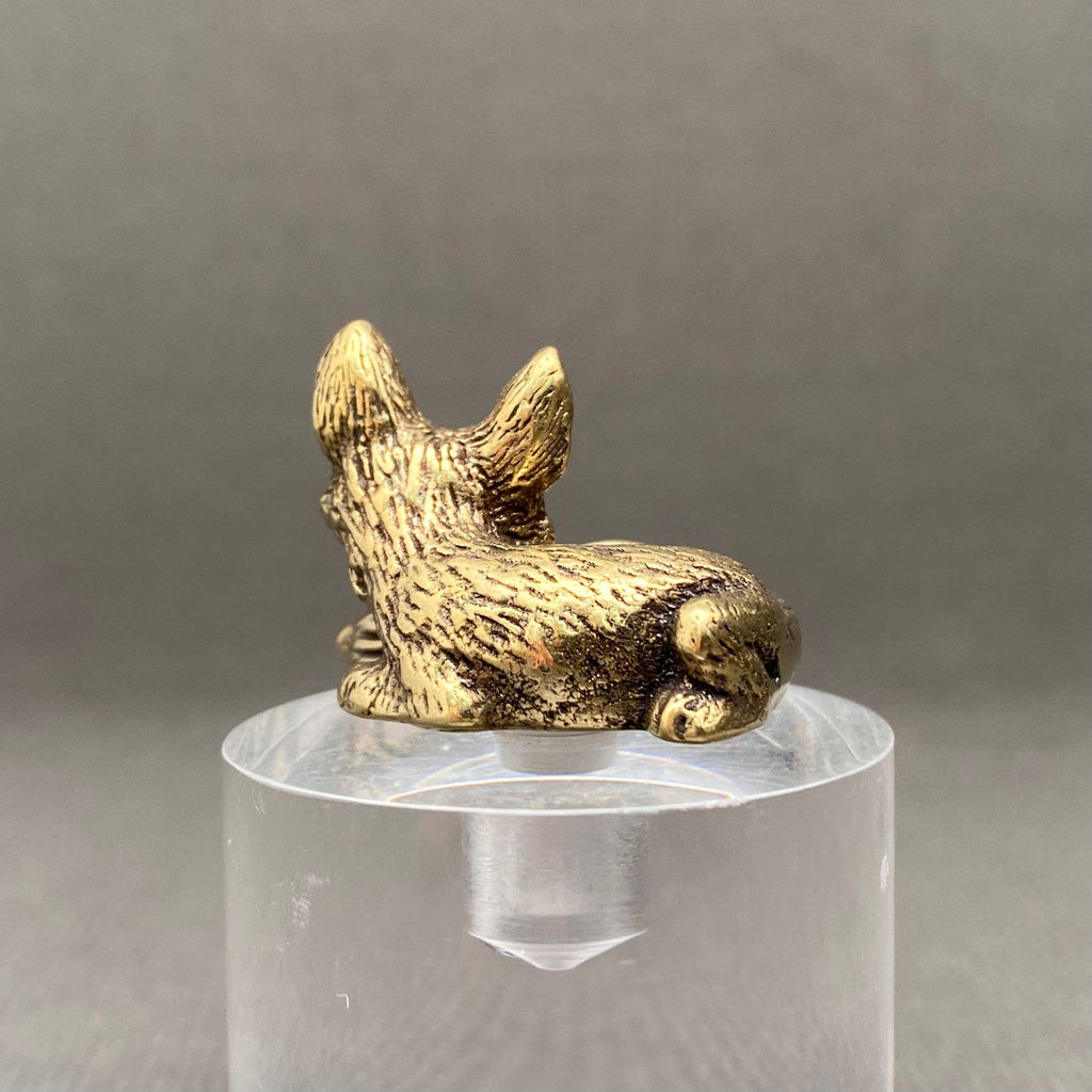 Brass Sleeping Fox