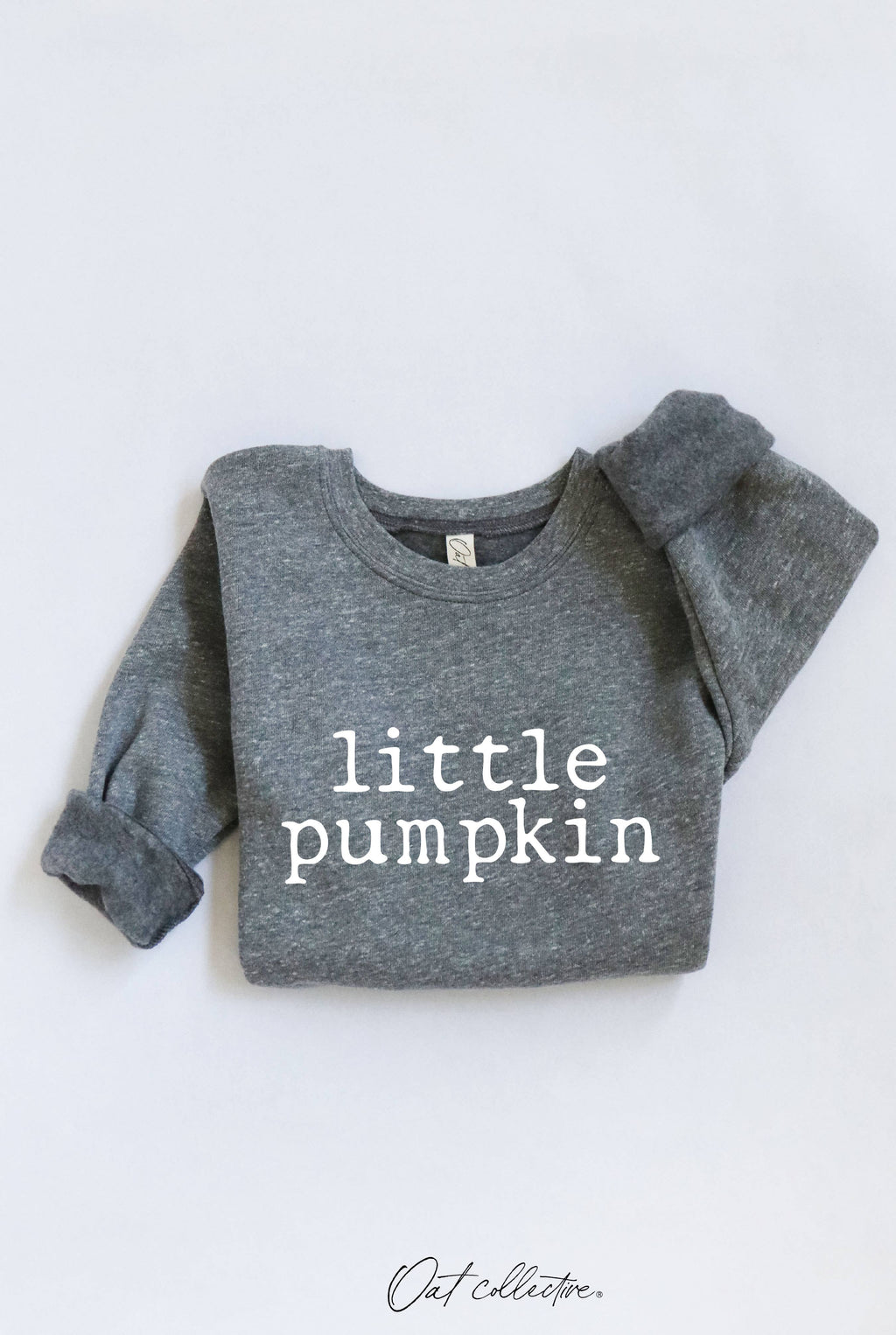 LITTLE PUMPKIN Toddler Graphic Sweatshirt: AUTUMN LEAF / 4T