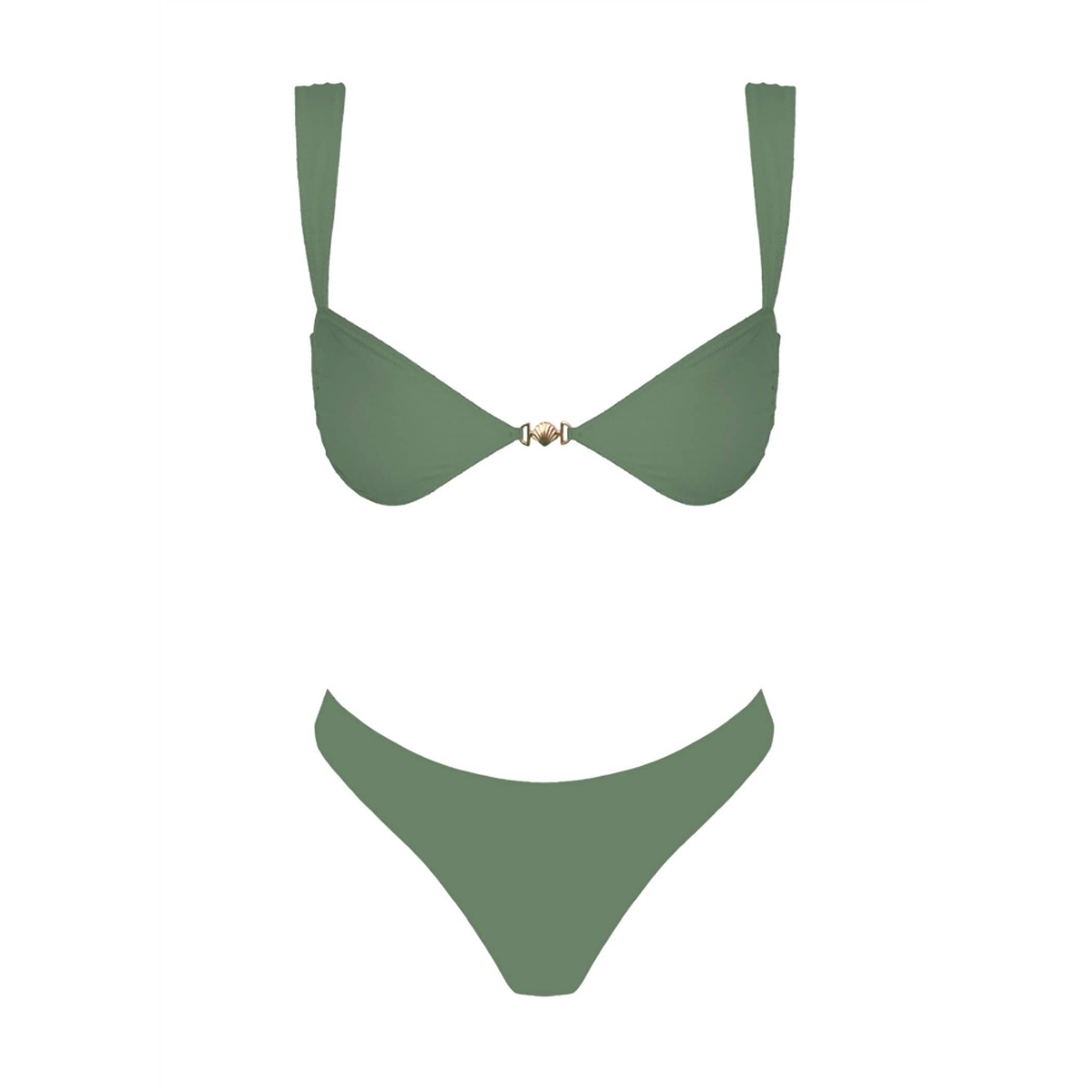 Lyon Bikibi Set: GREEN / S-M-L(3-2-1)
