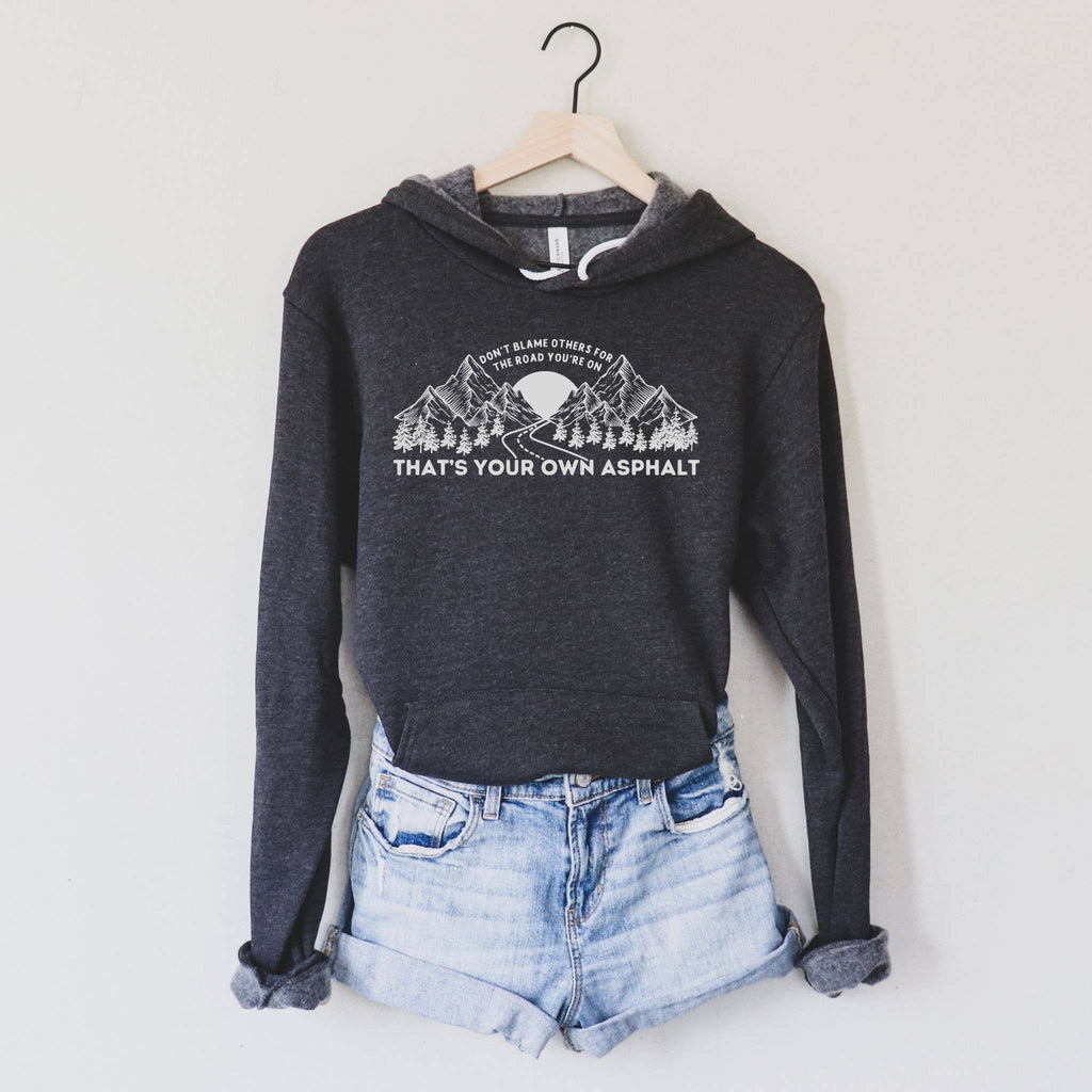 Funny Crewneck Sweatshirt | Outdoors Hoodie 052: Heather Royal / M / Hoodie Sweatshirt