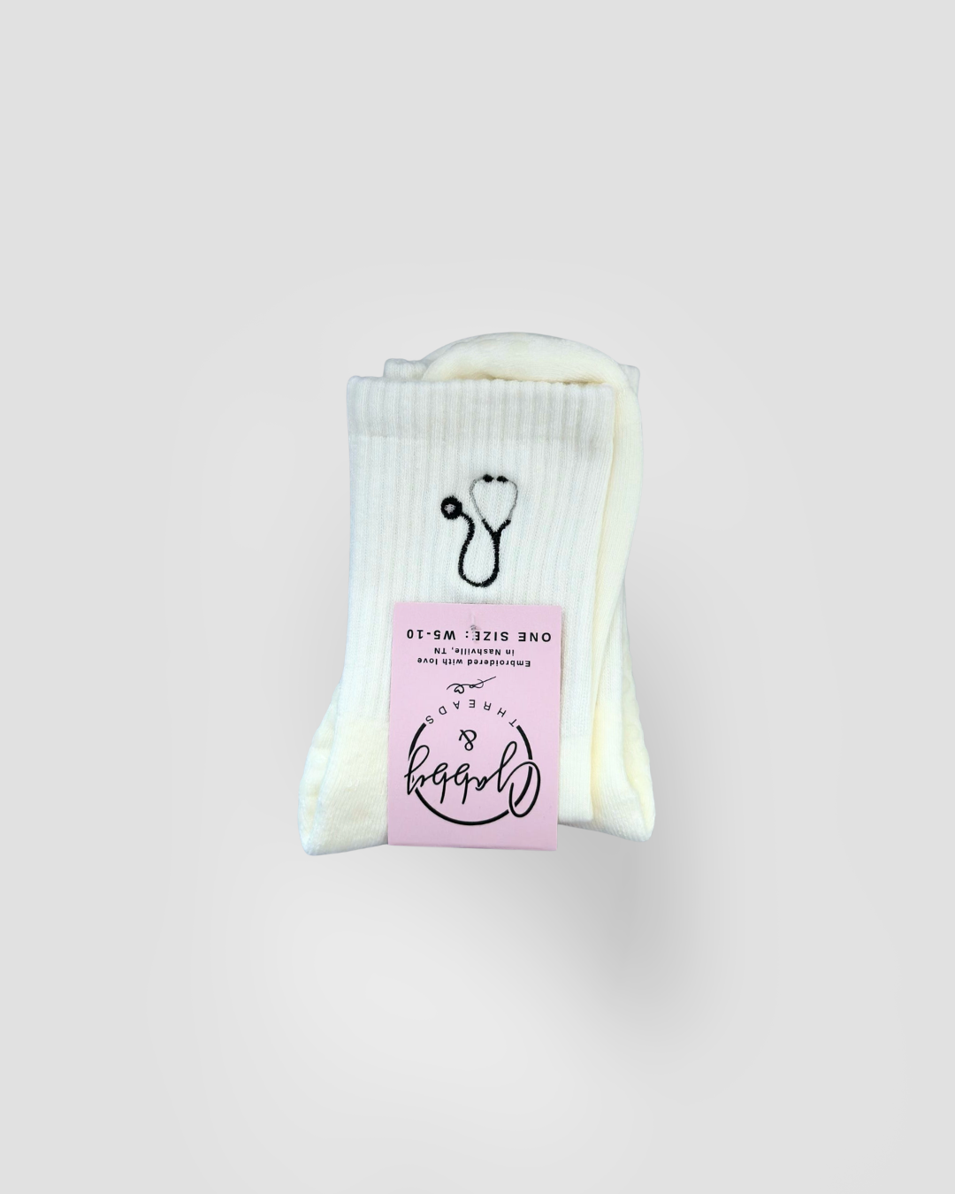 Stethoscope Grip Socks