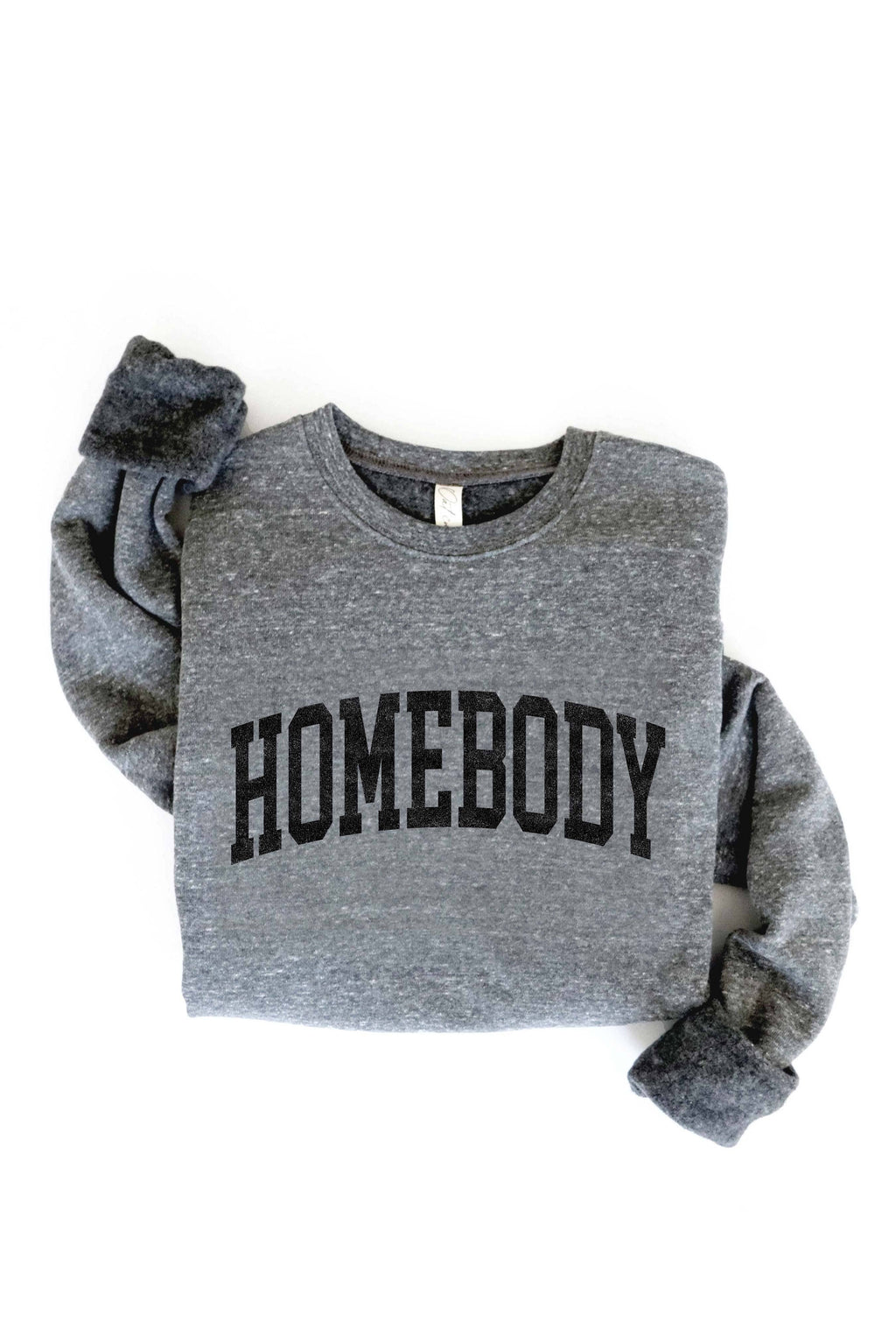 HOMEBODY Graphic Sweatshirt: ROSE / L