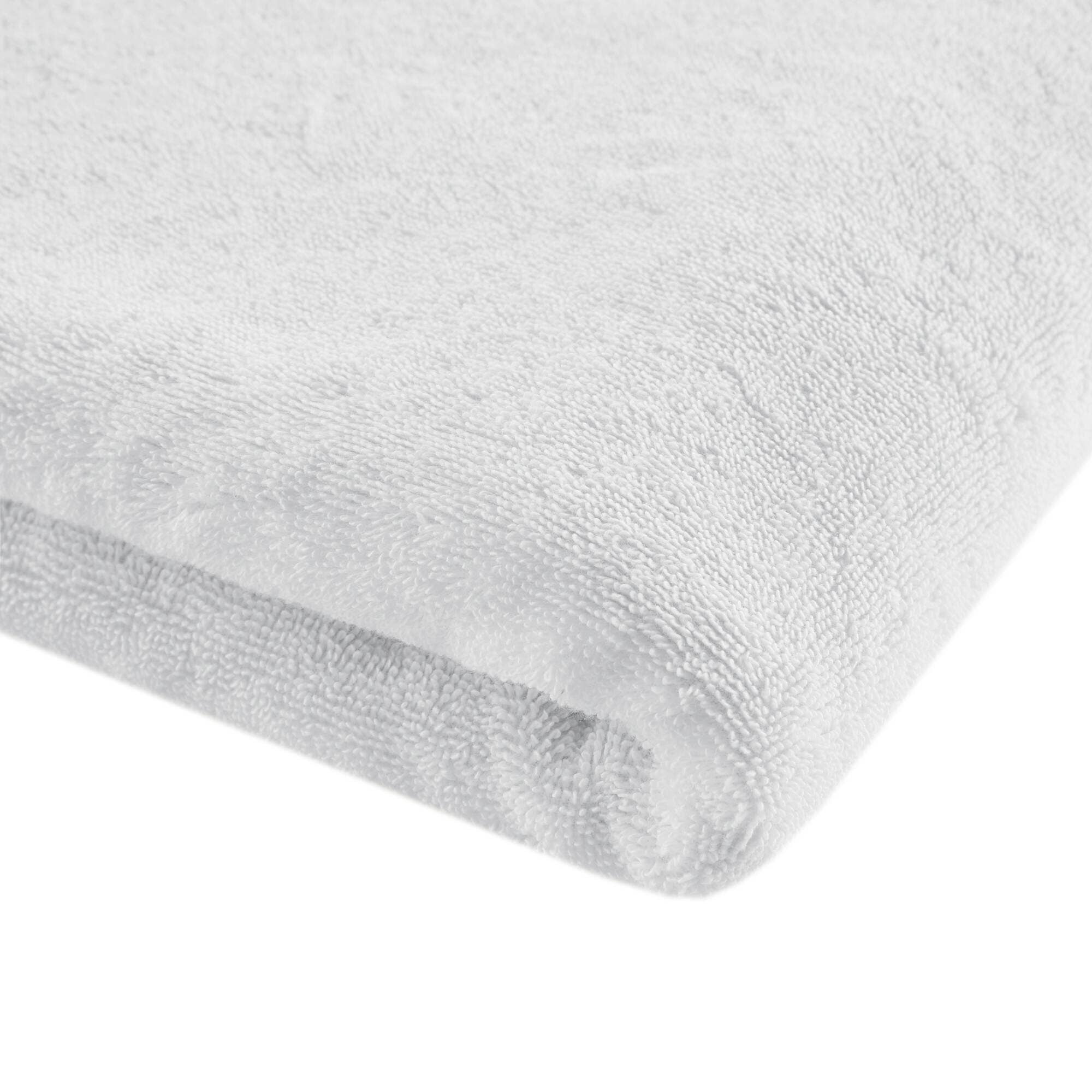 Turkish 600gsm Cotton 2-Piece Bathroom Sheet Set, White
