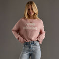 Lt. Pink Wine Weekend Lightweight Sweater