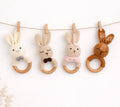 Crochet Bunny Rattle Teether: Foxy rattle