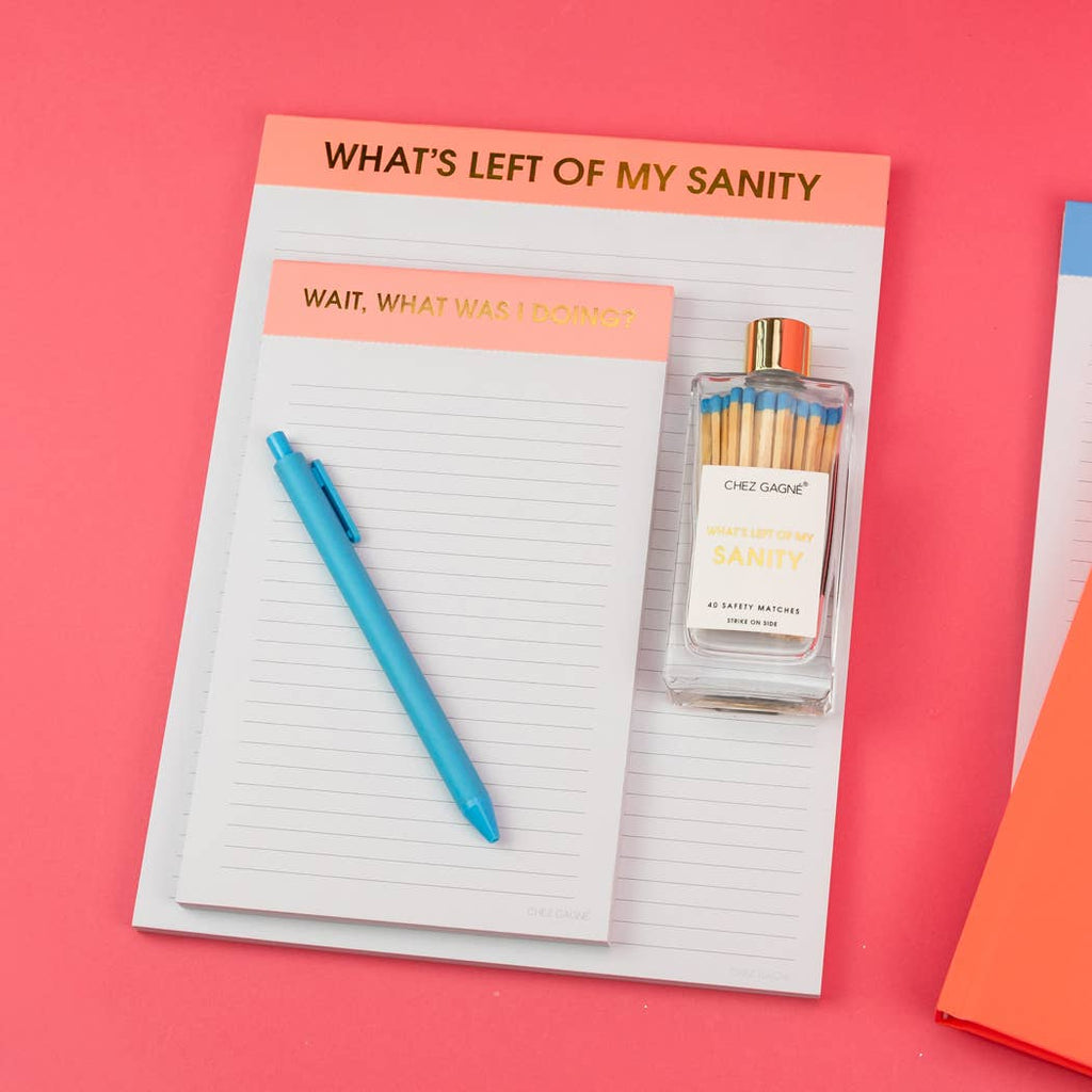 Wait, What Was I Doing? - Lined Notepad