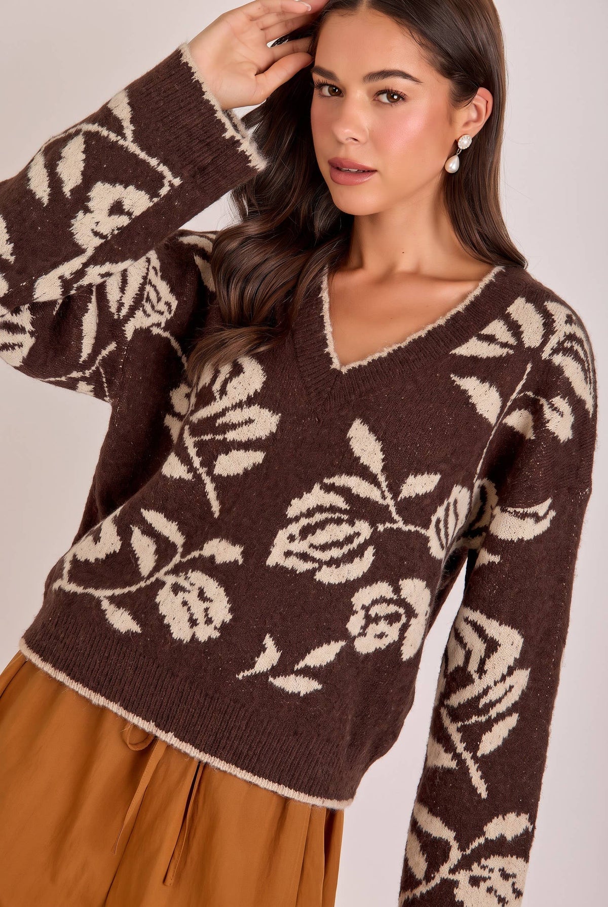 Mocha Grove Sweater