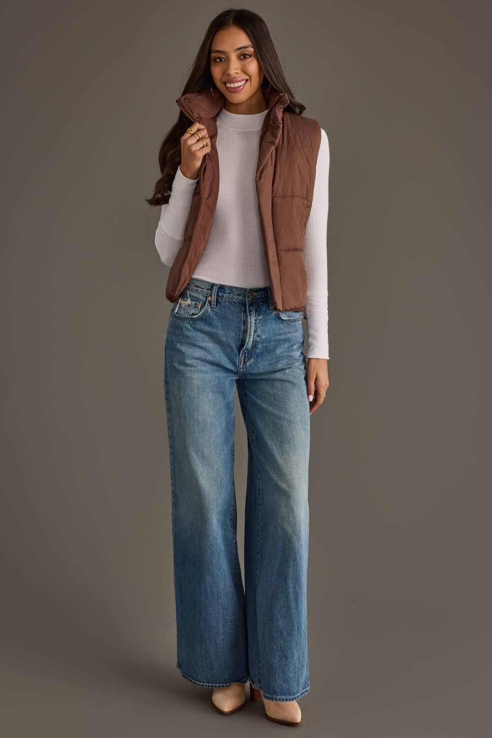 Brown Vest
