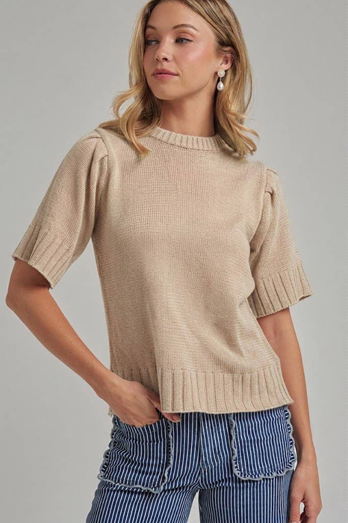 EASY CASUAL FALL TRANSITION SWEATER TOP