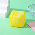 Marble Ice Cube Squishy Slow Rising Stress Relief Fidget Toy: Yellow
