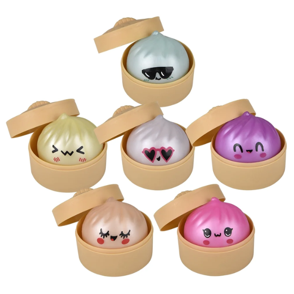 Mini Squishy Metallic Dumplings