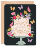 Butterfly Cake Birthday Card