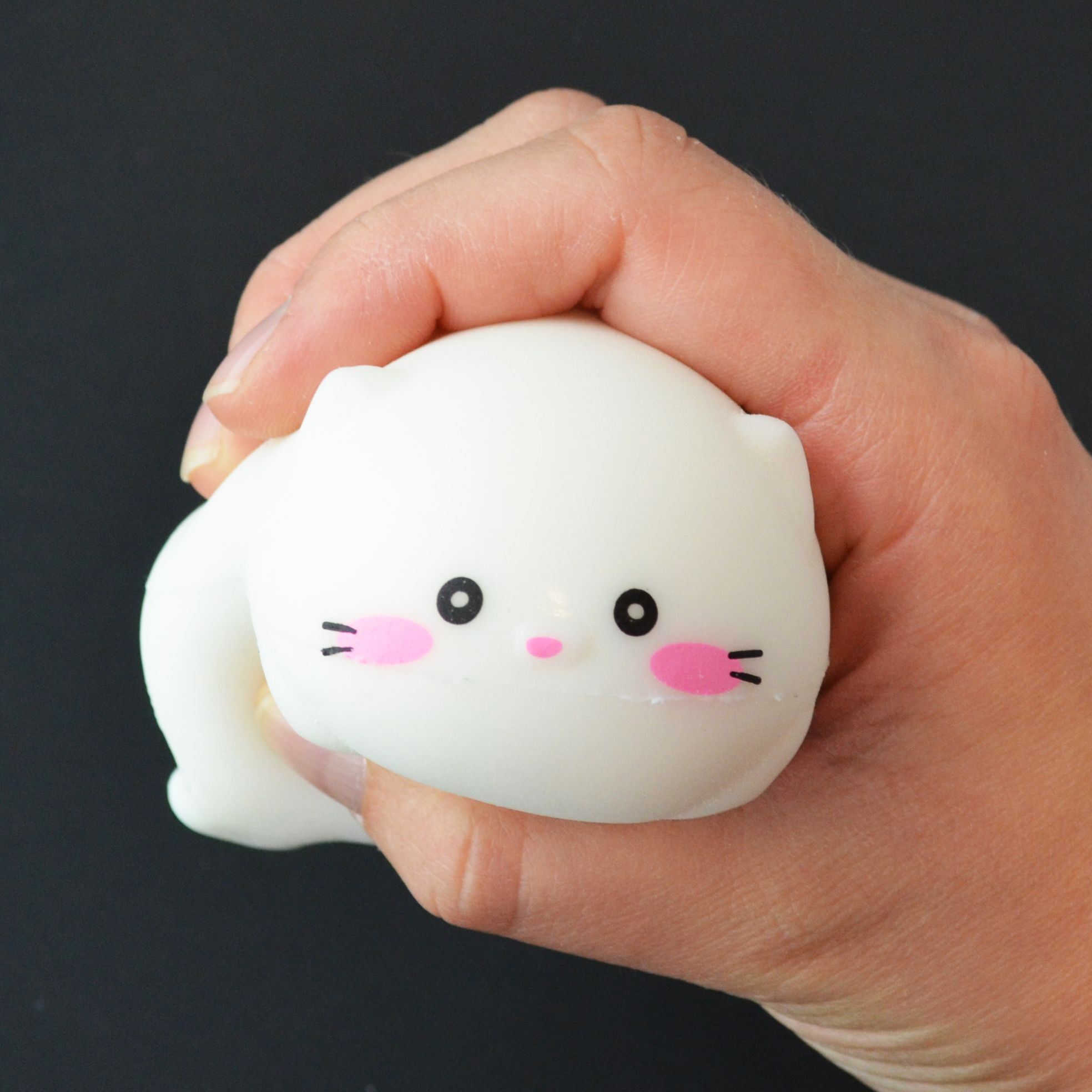 Marshmallow Kitten Squishy Balls