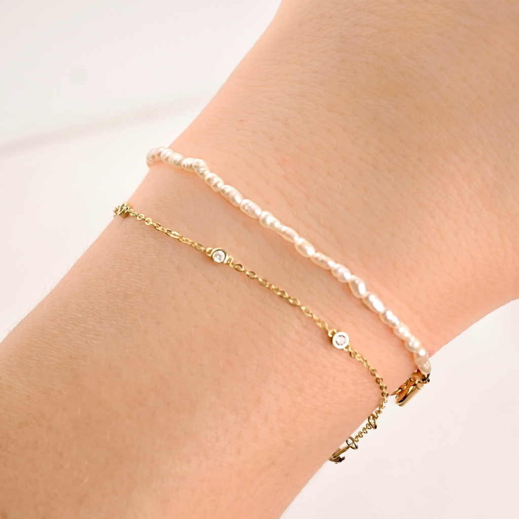 Rice Pearl Bracelet