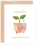 Little Sprout New Baby Card