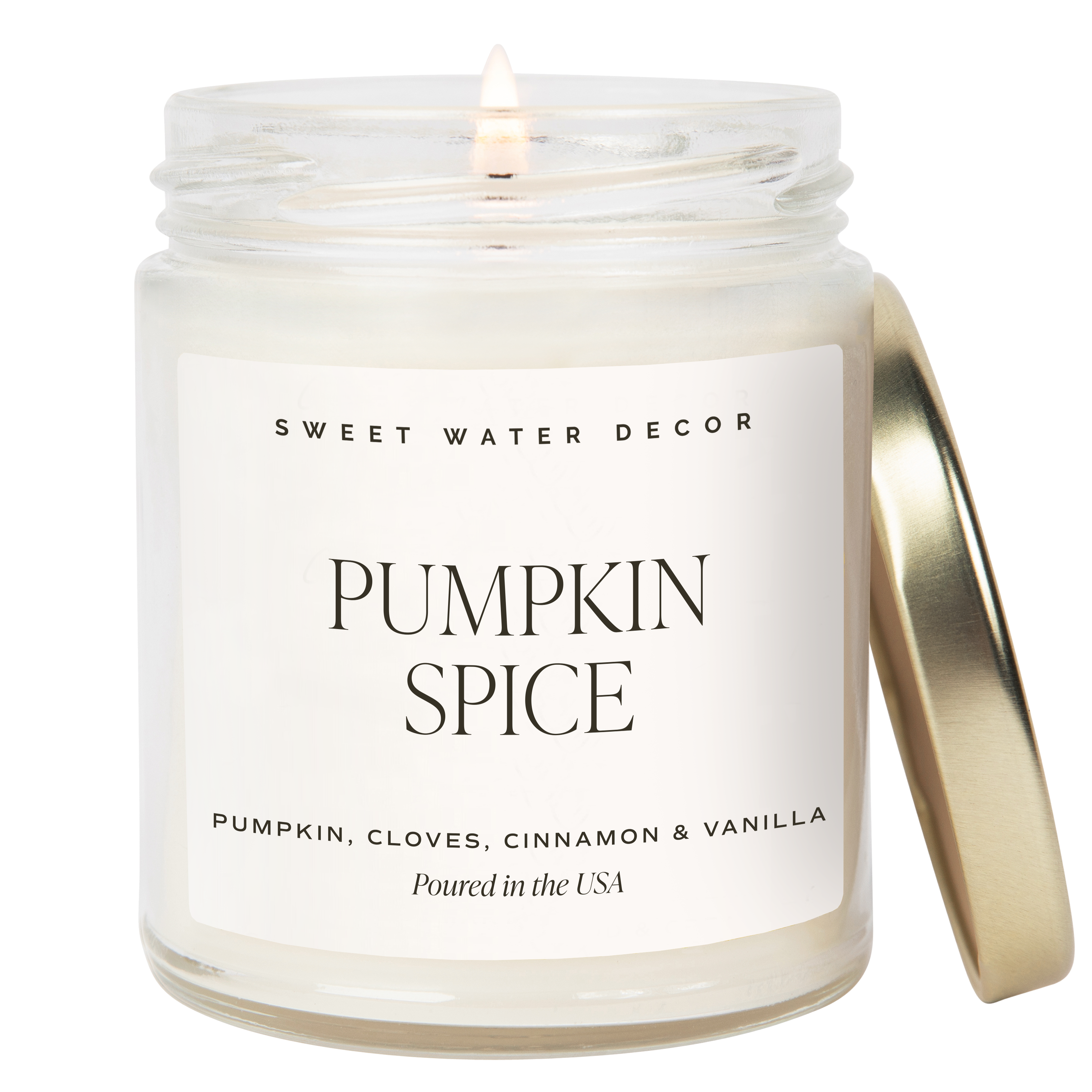 Pumpkin Spice 9 oz Soy Candle - Fall Decor and Gifts