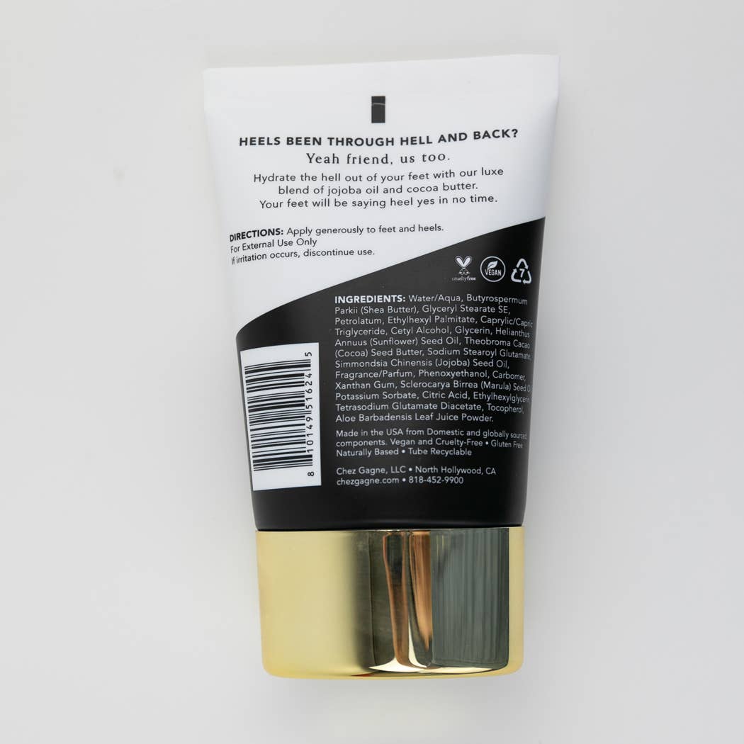 Oh Heel No - Foot Cream, Funny Gift, Sea Salt Citrus Neroli
