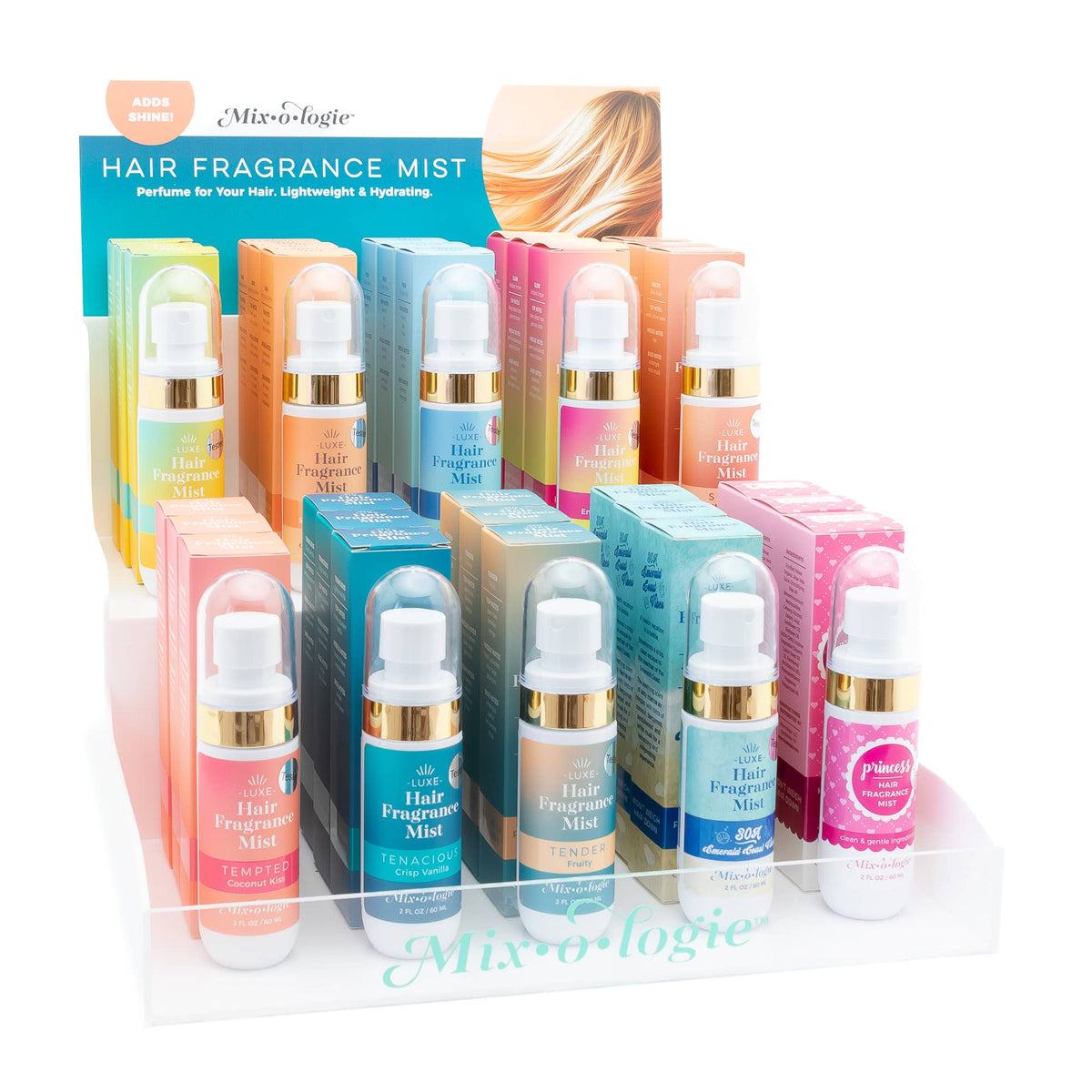 Hair Fragrance Mist Pre-Pack: White