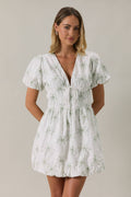 Palm Breeze Bubble Dress