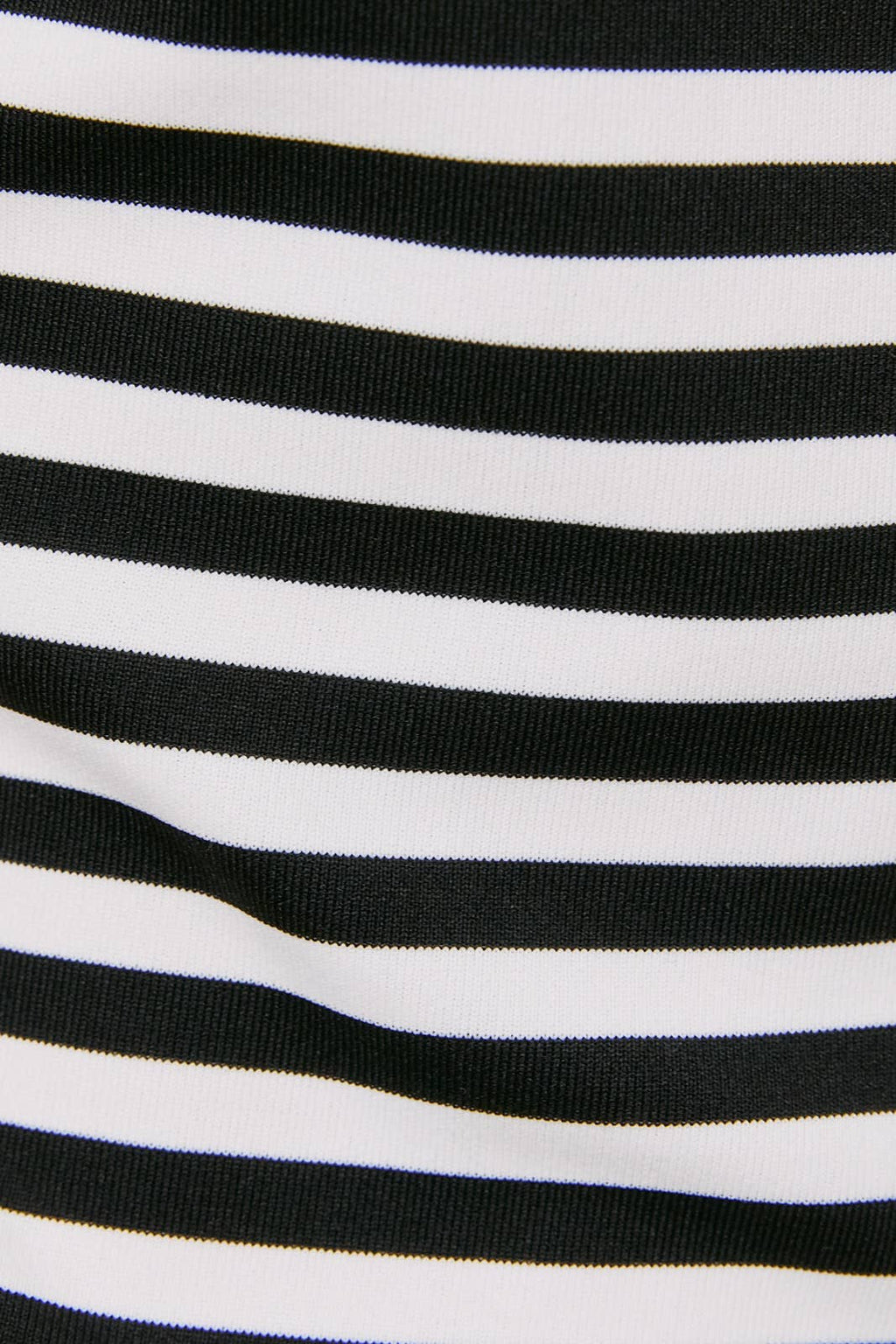 MID RISE SKORT: BROWN-WHITE STRIPE / XS