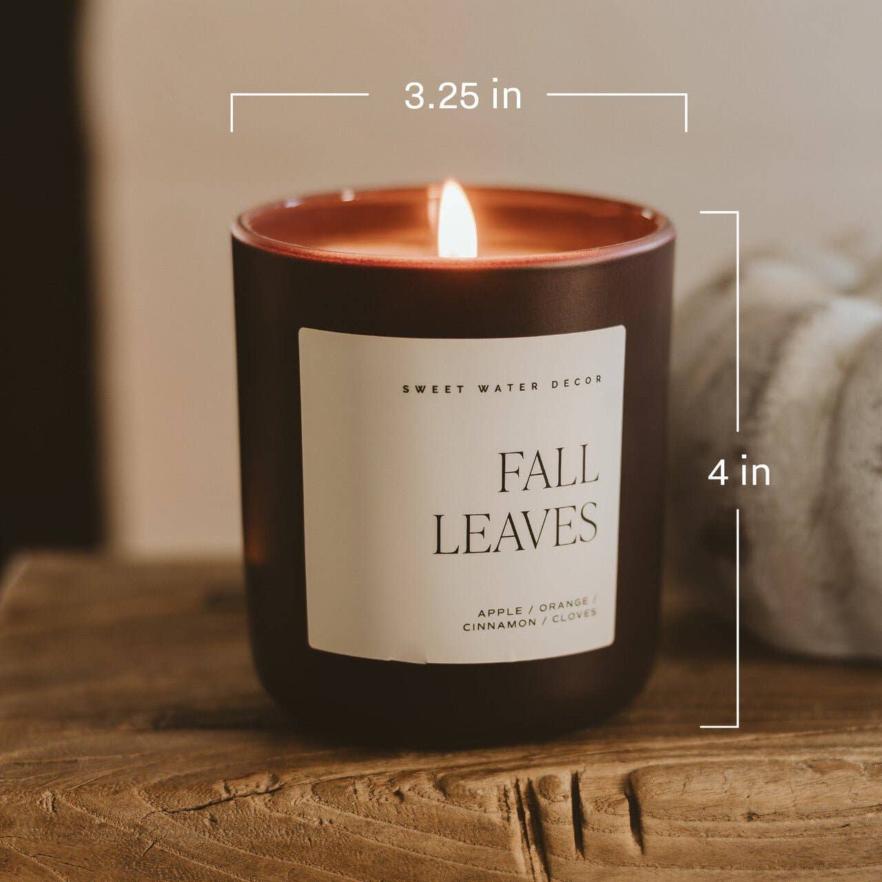*NEW* Cinnamon Rolls 15 oz Soy Candle Matte Jar - Fall Decor