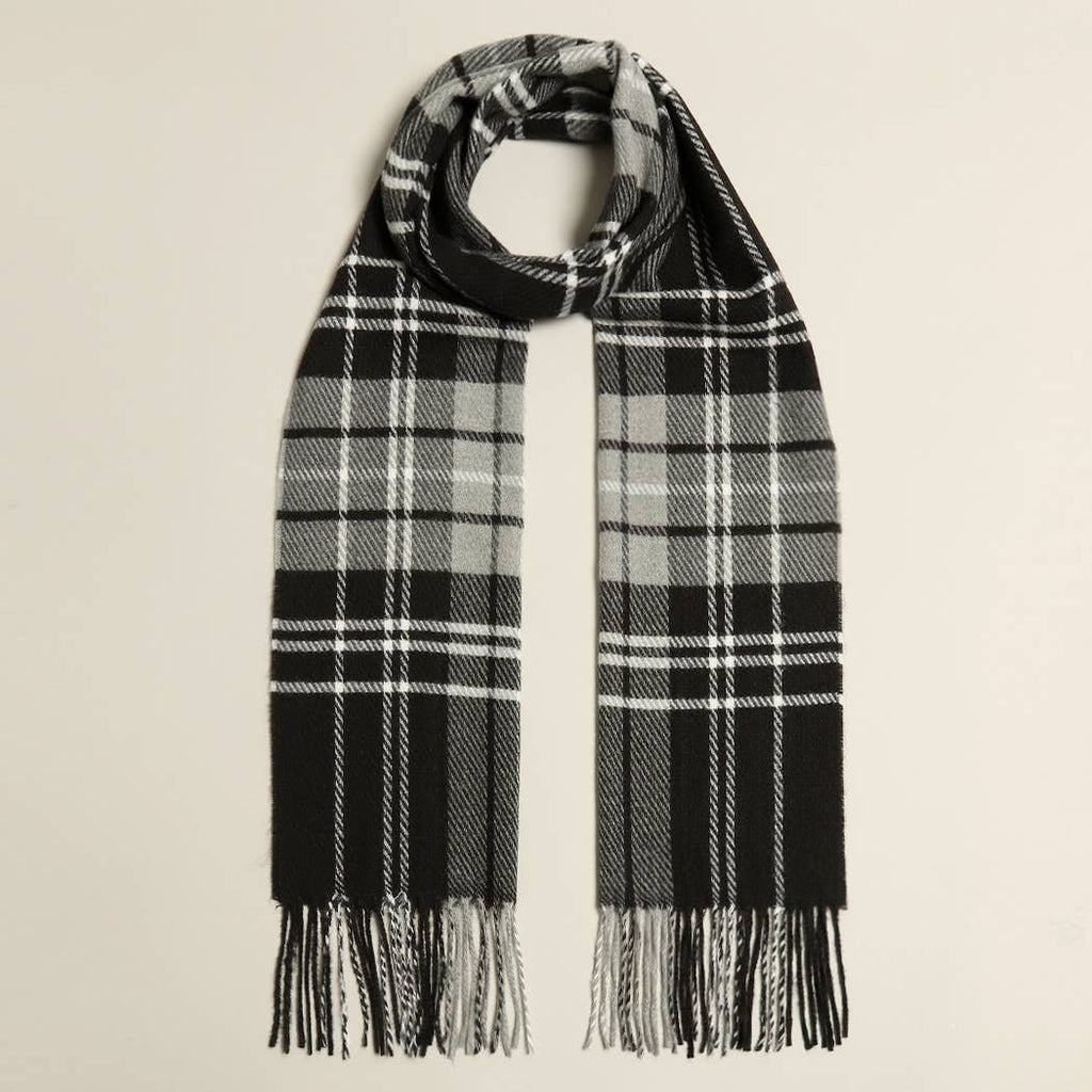 Plaid Herringbone Scarf