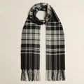 Plaid Herringbone Scarf