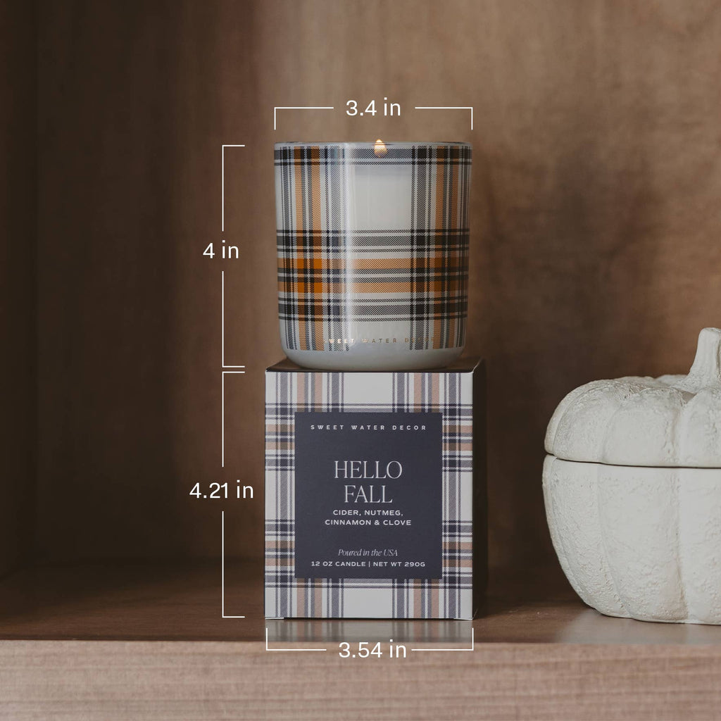 *NEW* Pumpkin Spice 12 oz Boxed Soy Candle - Fall Decor