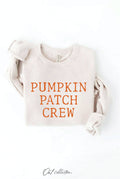 PUMPKIN PATCH CREW Graphic Sweatshirt: HEATHER DUST / M