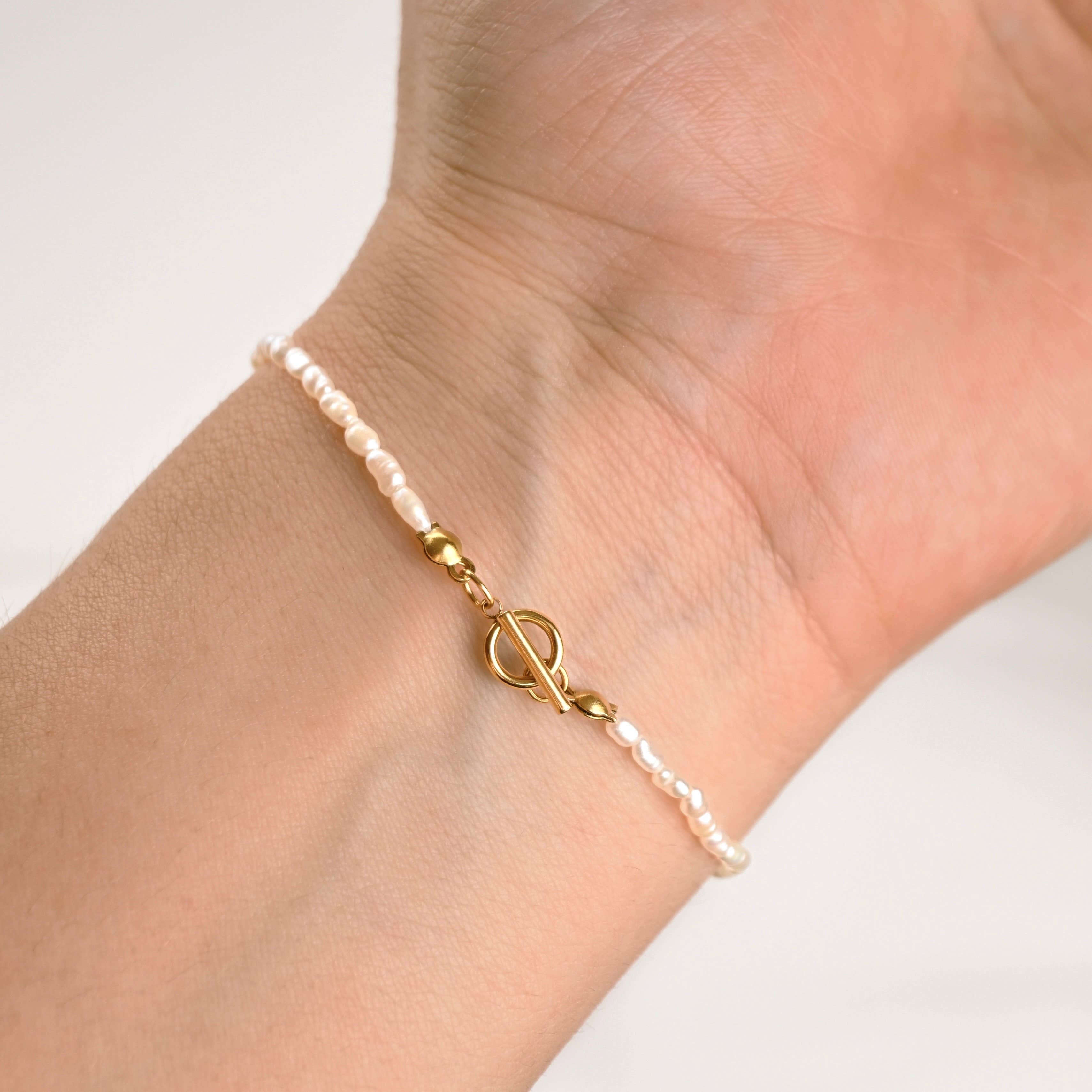 Rice Pearl Bracelet