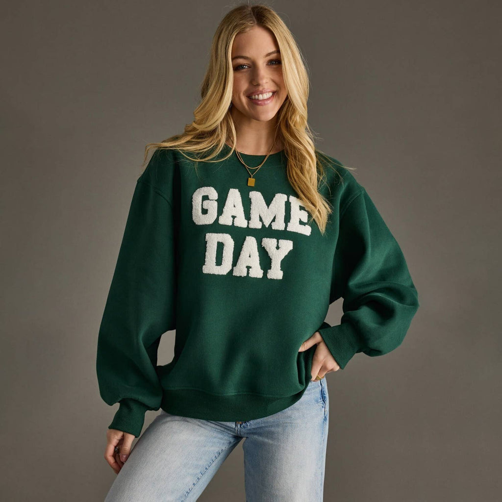 Green Game Day Sweatshirt